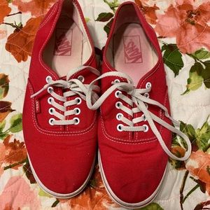Red vans